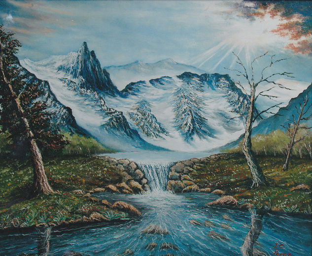 Paisaje II Oil Canvas Landscaping