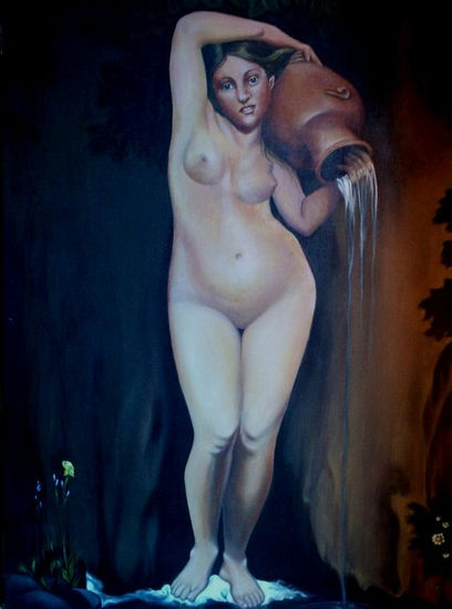 copia..... Acrylic Canvas Figure Painting