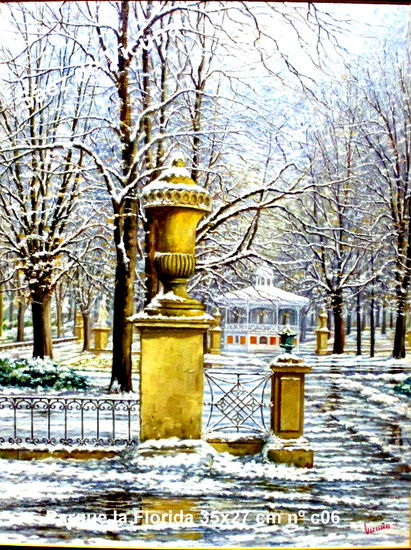 Parque 27x35 cm nº c06 Oil Canvas Landscaping