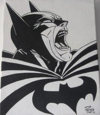 Batman black & white