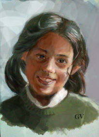 Retrato niña