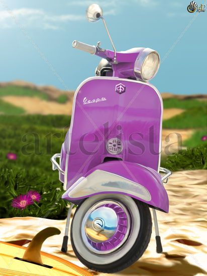 Retro surf motoneta 