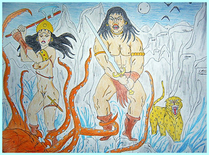 Conan y Belit...