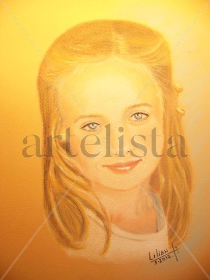 Sussie. Pastel Papel Retrato