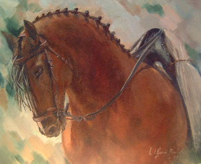 Esencia vaquera Oil Canvas Animals