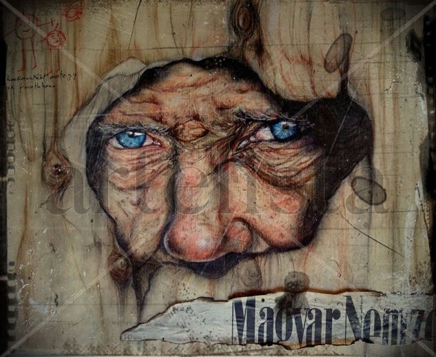 "Magyar" Pastel Panel Portrait