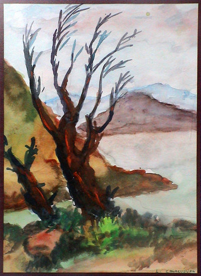 Naturaleza Watercolour Canvas Landscaping