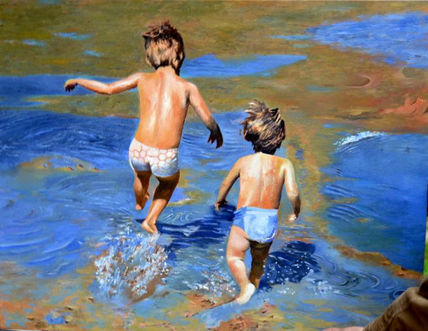 Niños jugando