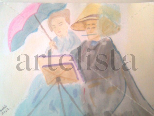 ACADEMIA3 Watercolour Card Figure Painting