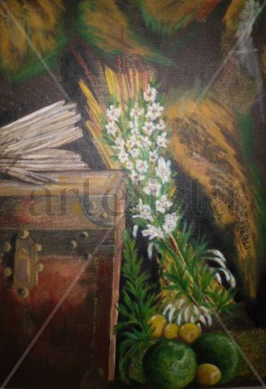 S/T Acrylic Canvas Still Life Paintings