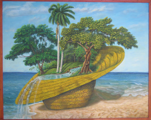 Cubanía Oil Canvas Landscaping