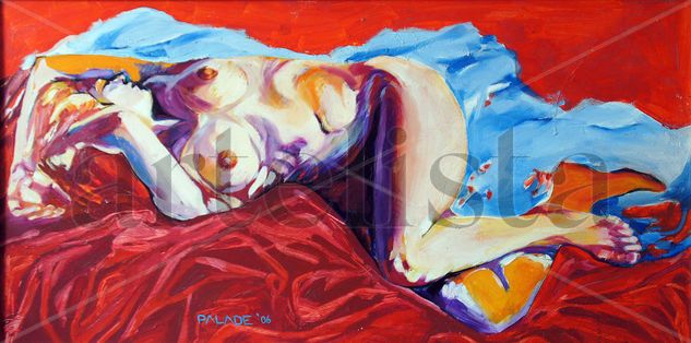 espera Oil Panel Nude Paintings