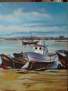 Varados Oil Canvas Marine Painting