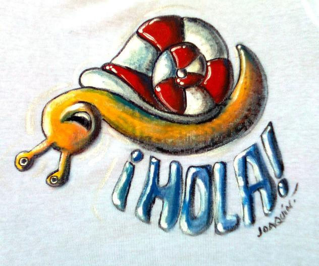 saludo de caracol