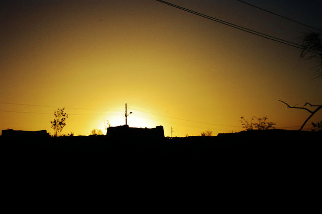 Sunset in Aswan Nature Color (Digital)