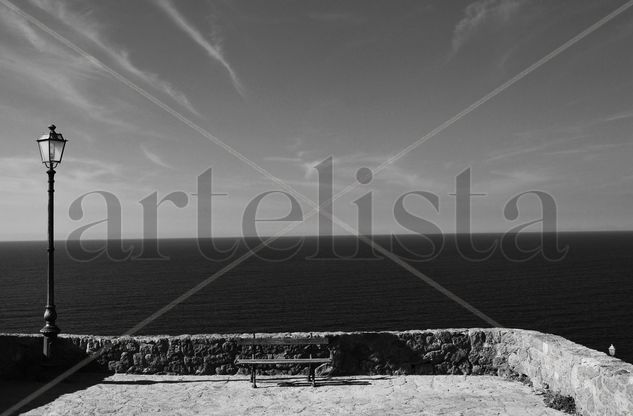 Castelsardo Naturaleza Blanco y Negro (Digital)