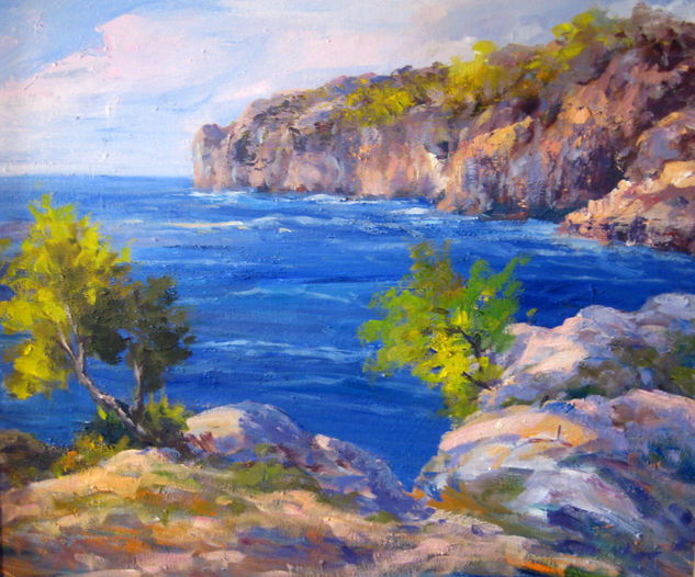 CALA  DEYÁ Oil Canvas Landscaping