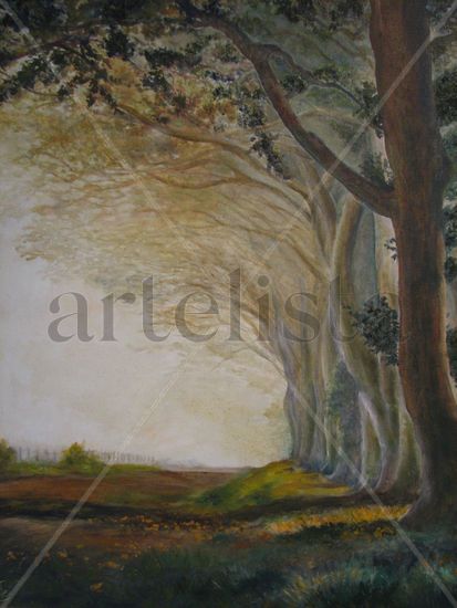 Bruma Matinal Oil Canvas Landscaping