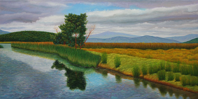 PAISAJE CON LAGUNA