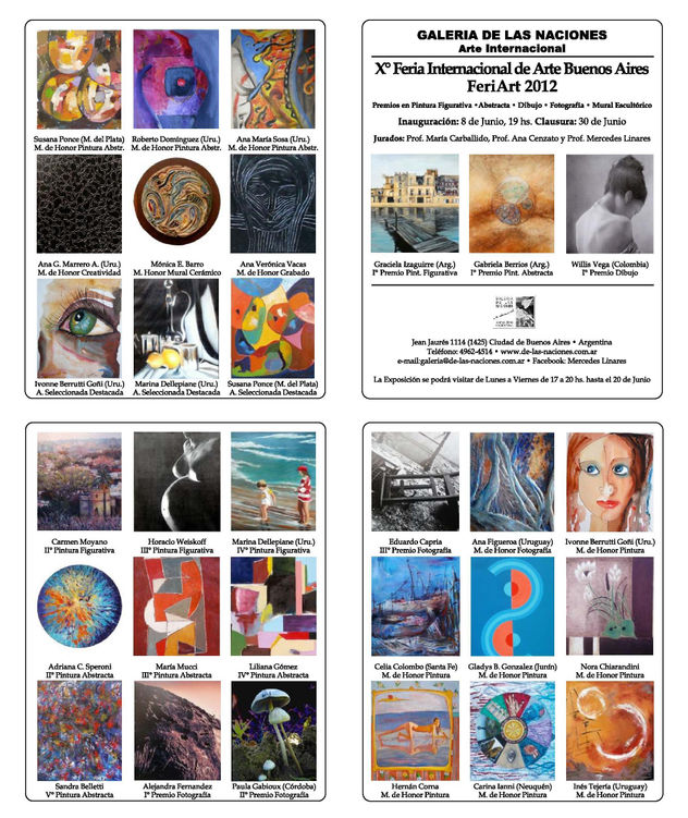 FERIA INTERNACIONAL DE ARTE BUENOS AIRES FERIART 2012