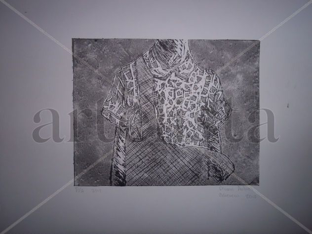 Grabado - Fragmentación Niño con una granada en Central Park - Diane Arbus (Prueba de artista)