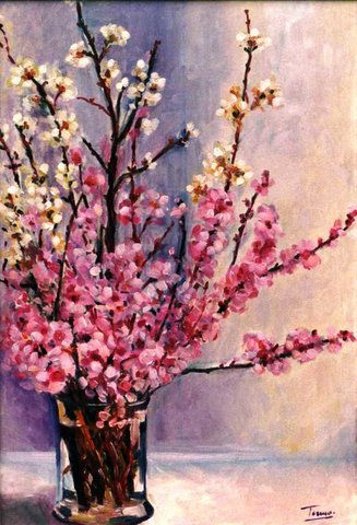 almendro en flor
