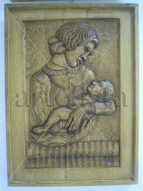 Señora con niño en...