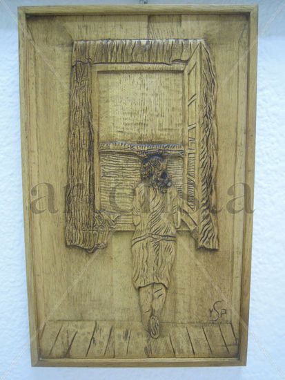 Señora de Dalí Carving Figurative