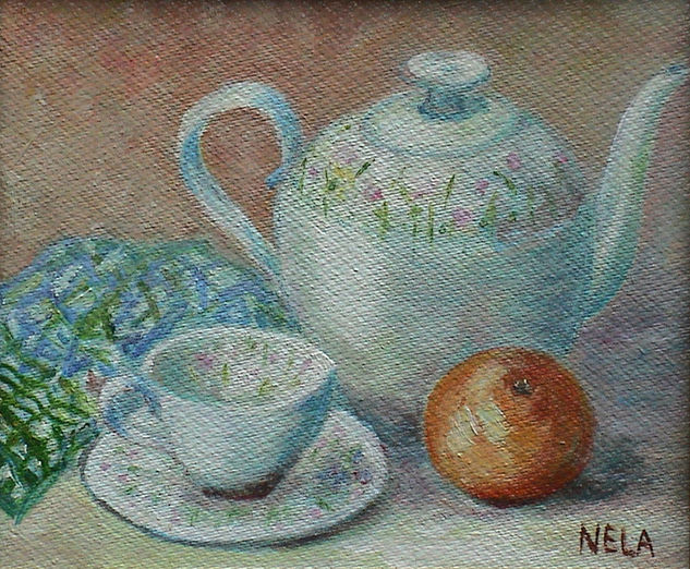 Tetera Oil Canvas Still Life Paintings