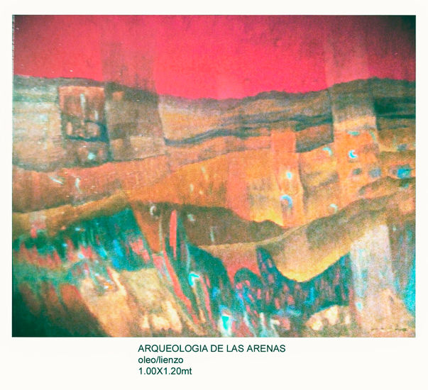 Arqueologia de las Arenas Oil Canvas Landscaping