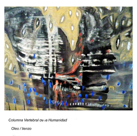 Columna Vertebral de la Humanidad Oil Canvas Landscaping