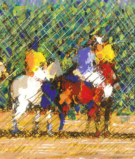 polo Mixed media Paper Sports