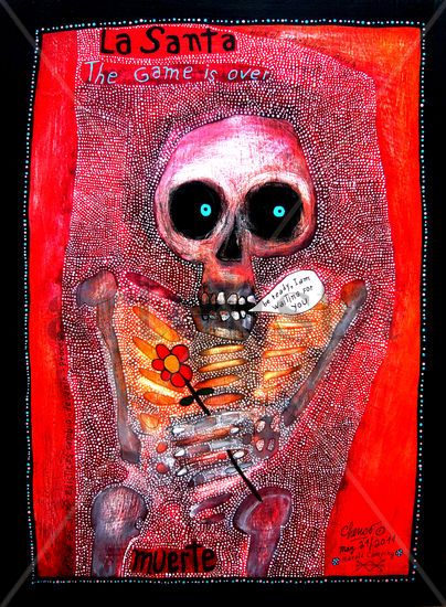 La muerte sobrevive Mixed media Panel Others