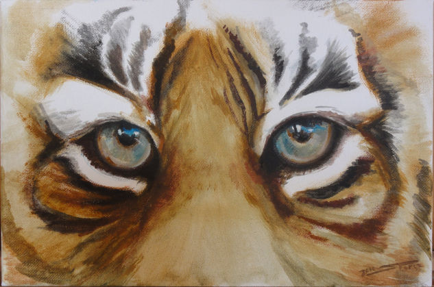 Mirada Oil Canvas Animals