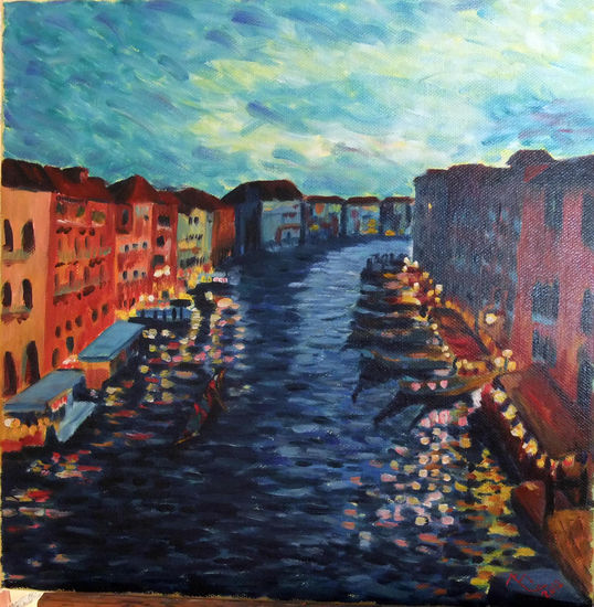 VENECIA 1 Oil Canvas Landscaping