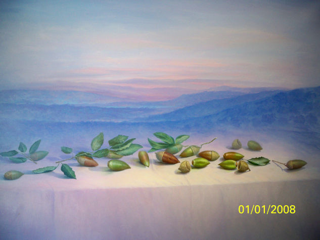 bellotas Oil Canvas Landscaping