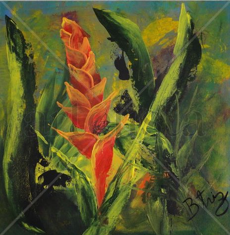 Heliconias pendientes