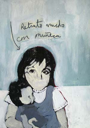 RETRATO MUDO CON MUÑECA