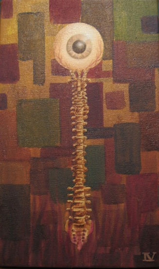 Preservación Continua Oil Canvas Figure Painting