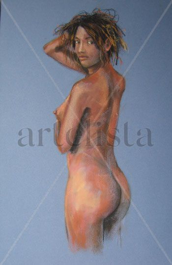 Desnudo 5 Pastel Papel Desnudos