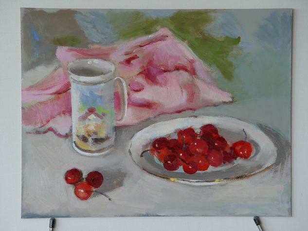 Bodegón Oil Panel Still Life Paintings