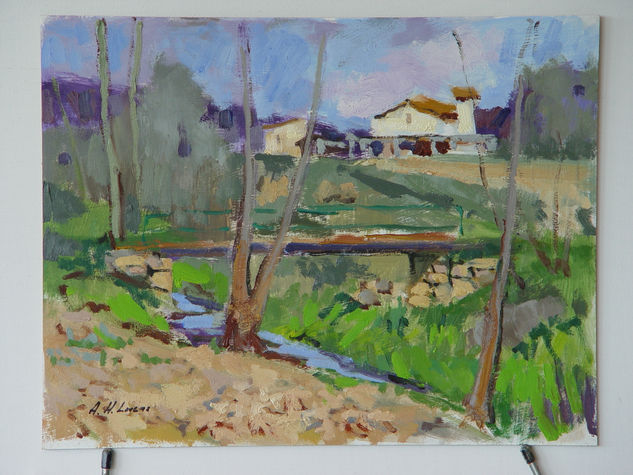 Paisaje Oil Panel Landscaping