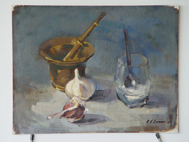 Bodegón Oil Panel Still Life Paintings