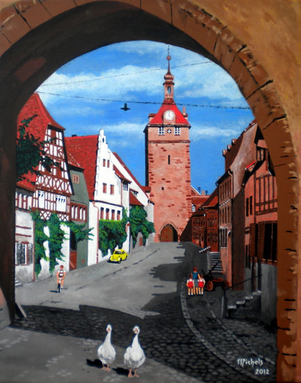 Prichsenstadt Acrylic Canvas Others