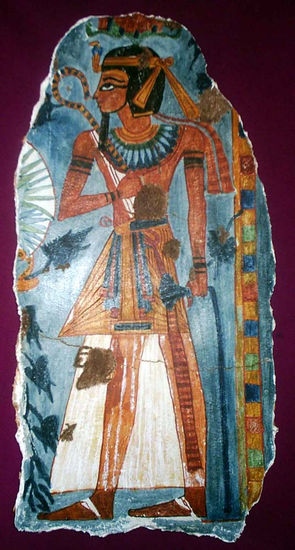 Representación del divinizado Amenhetep I Otros Otros Otros