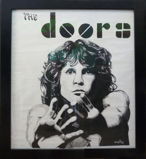 The Doors Acrílico Lienzo Retrato