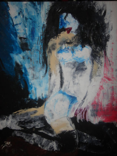 Venganza primitiva Oil Canvas Nude Paintings