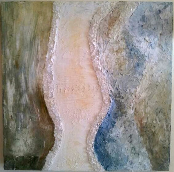 Pareja Acrylic Canvas Nude Paintings