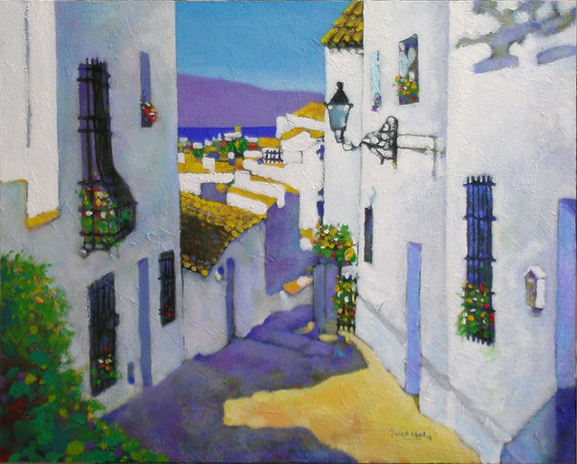 Altea nº1 Acrílico Tabla Paisaje