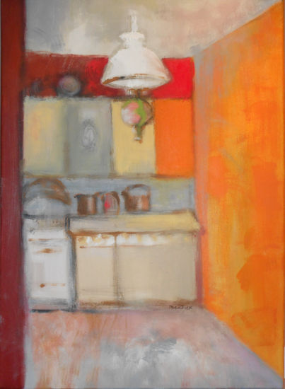 Cocina de artista Acrylic Canvas Others